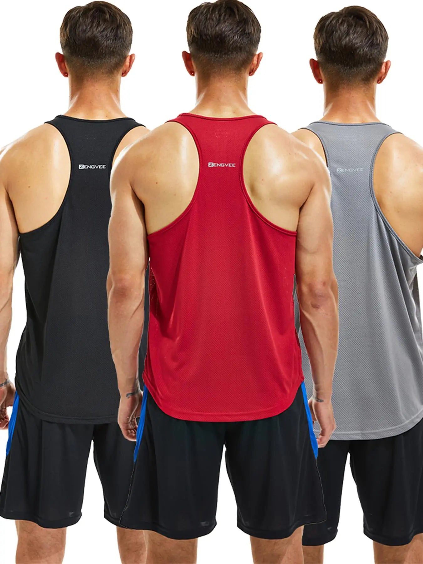 Round Neck Sports Racerback Tank Top