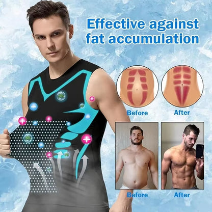 SculptPro™ – Men's Ionic Slimming Compression Vest