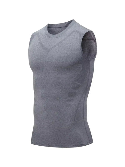 SculptPro™ – Men's Ionic Slimming Compression Vest